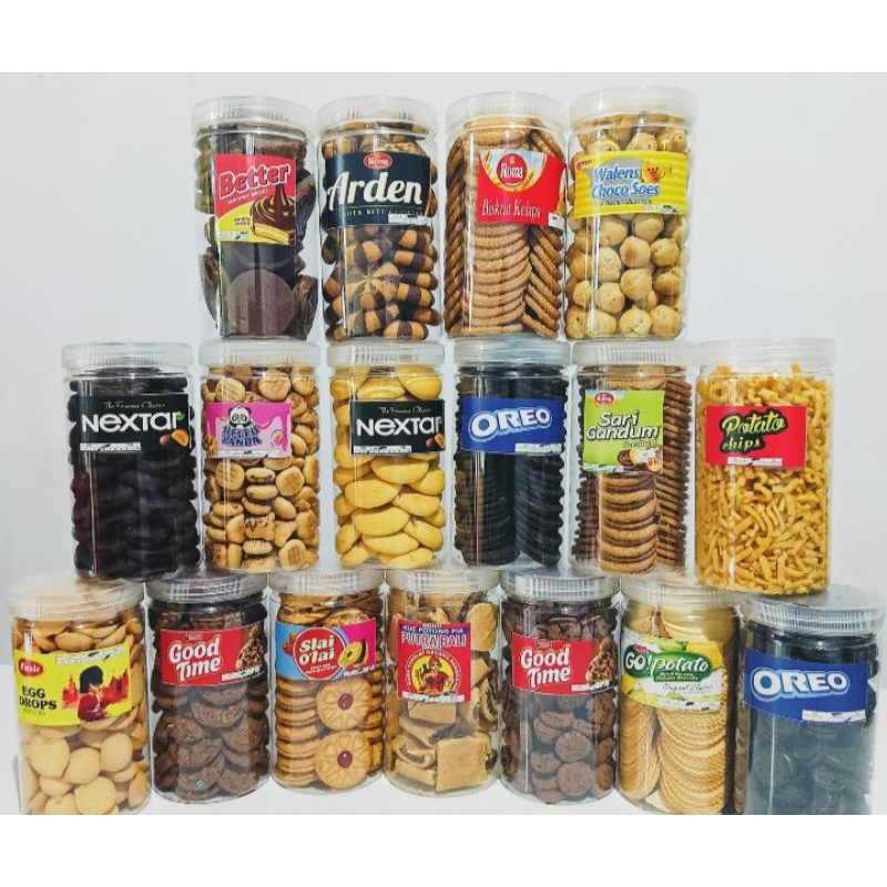 

SNACK BRANDED TOPLES TABUNG 1000ML || SNACK LEBARAN TOPLES