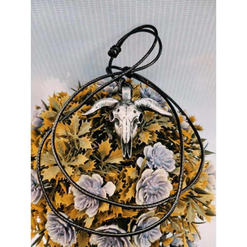 Pendant kalung fashion pria kalung tengkorak