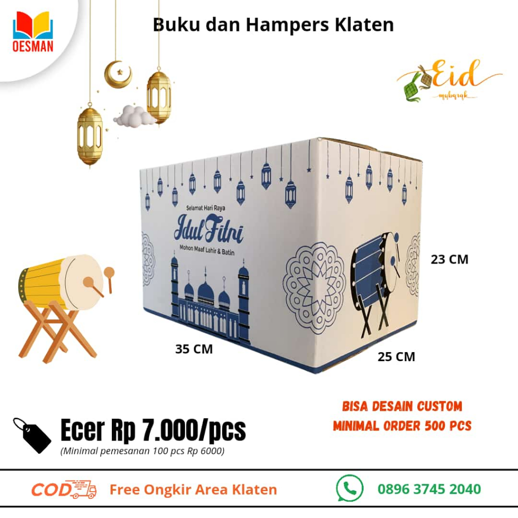 

Box Hampers Lebaran Berkualitas Bisa Custom