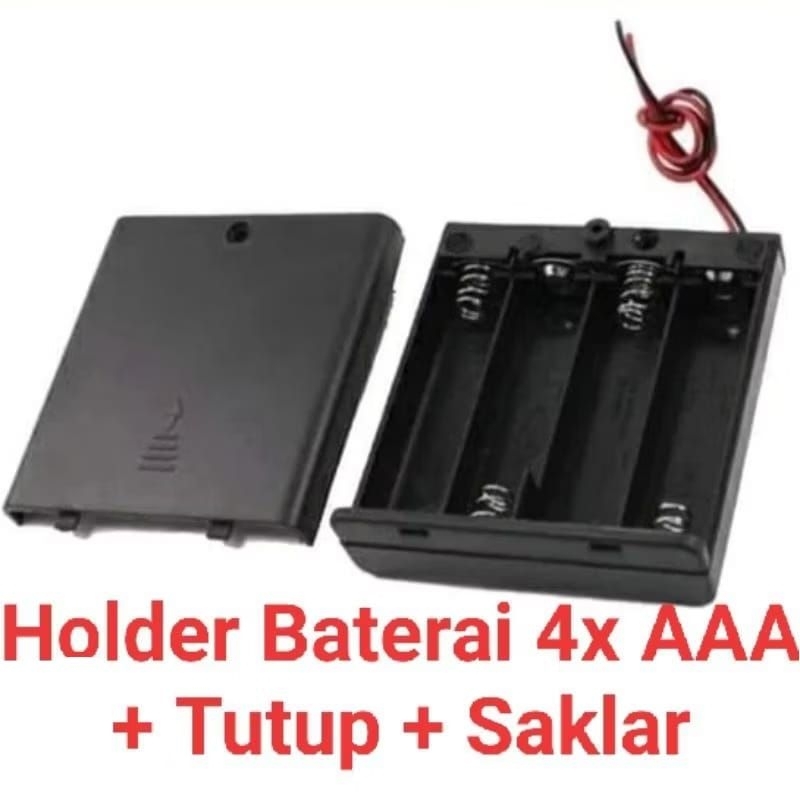 Holder Slot Baterai AAA