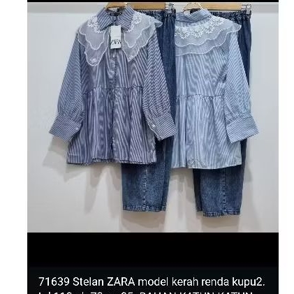 one set katun mix jeans