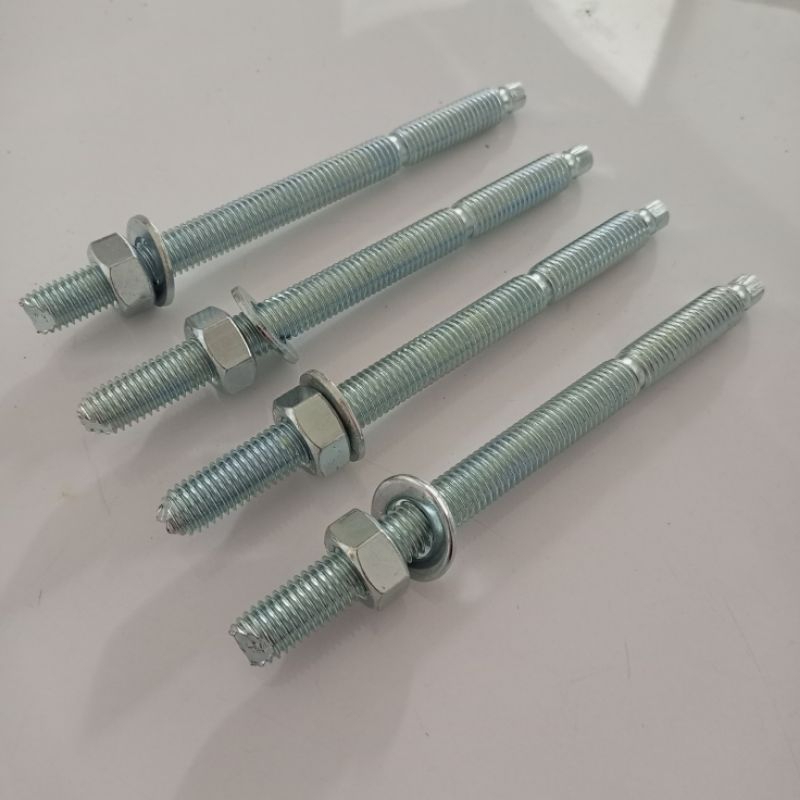 Chemical Anchor Stud Bolt M16x190 Grade 5.8
