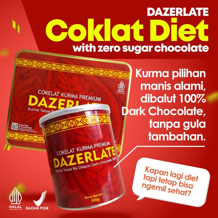 

Coklat Diet Premium (With 100% Zero Sugar Chocolate)