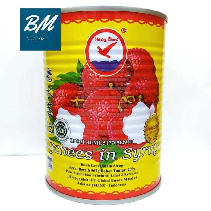 

Lychee Herring Brand Kaleng 567gr
