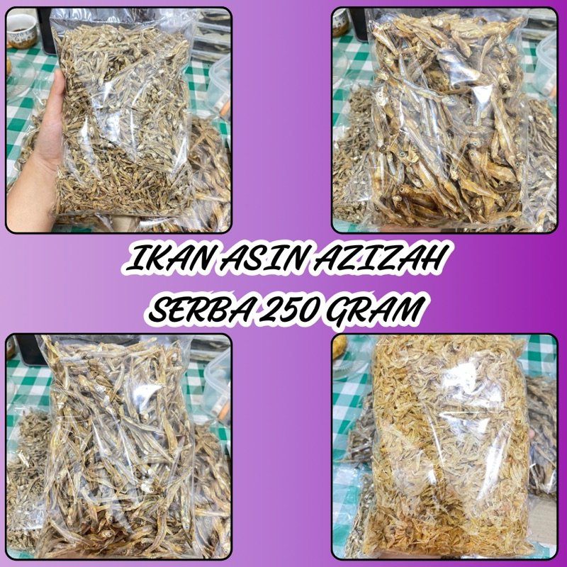 

[250 GRAM] IKAN ASIN UDANG/TERI MURAH