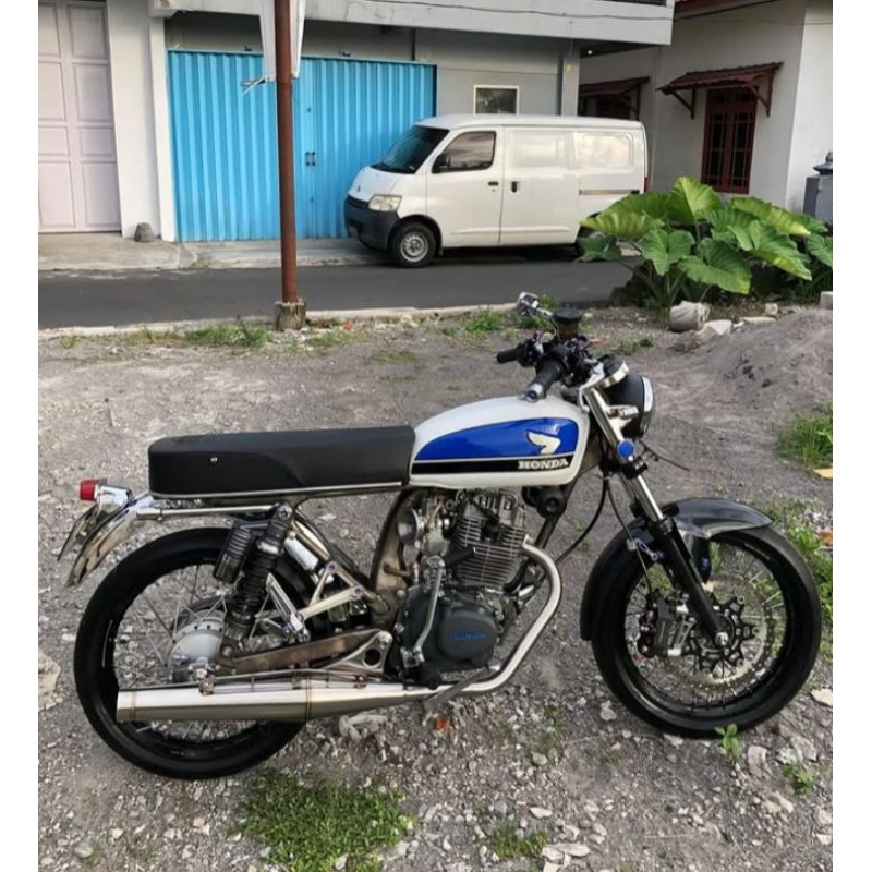 Knalpot Pekajaman Muffler Original CB 125  Gl100 Standar Racing Stainless Original Racing Jogja