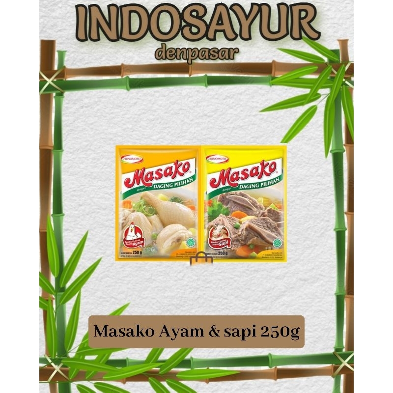 

Masako Ayam / Masako sapi (250g) _INDOSAYUR