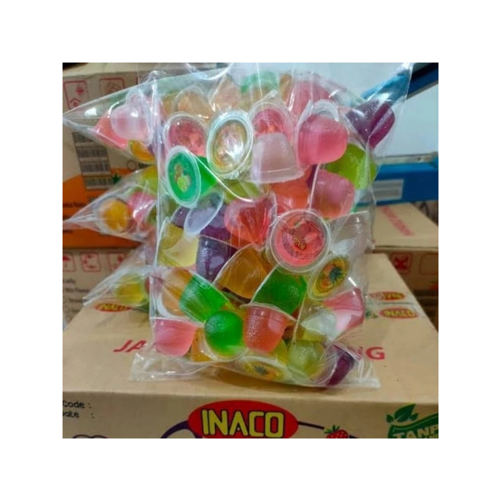 

INACO JELLY Curah Mix 1kg - Jelly Paket Kiloan Murah