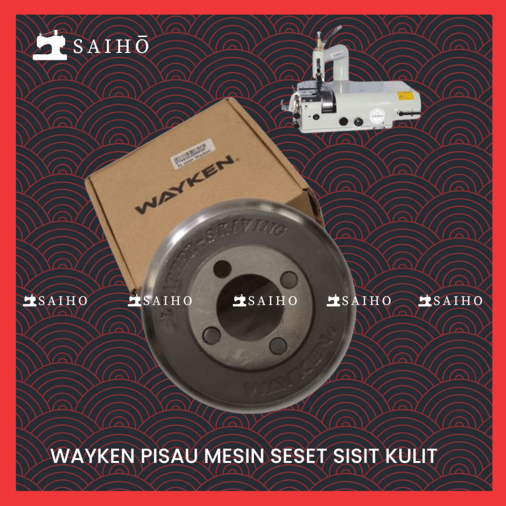 WAYKEN Pisau Mesin Seset sisit kulit