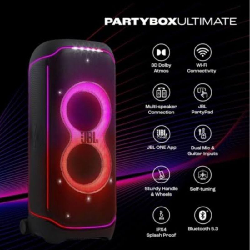 JBL PARTYBOX ULTIMATE ORIGINAL GARANSI 1 TAHUN