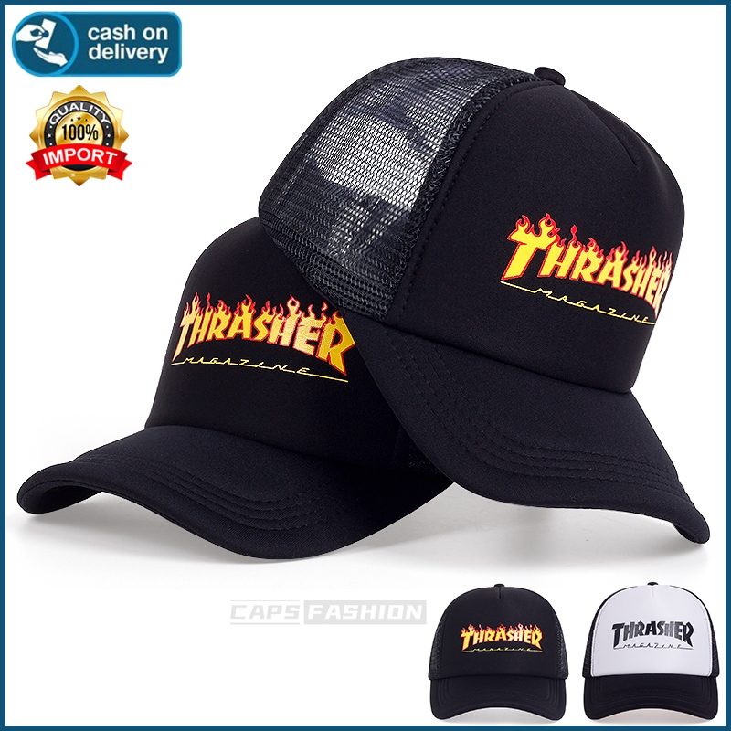 Summer topi trucker unisex original THRASHER baseball cap fashion snapback outdoor sport hat Topi ma