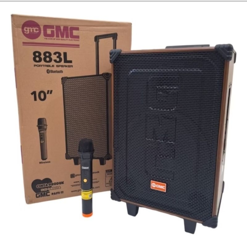 GMC Speaker Portable Bluetooth Gmc 883L