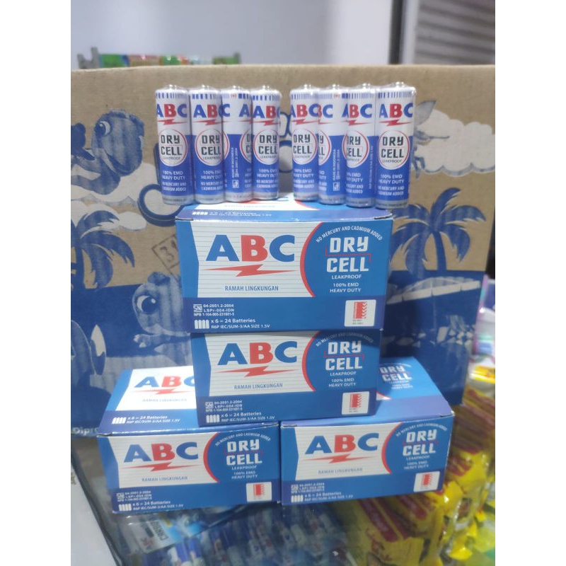 baterai abc AA baterai AA murah R6/baterai original