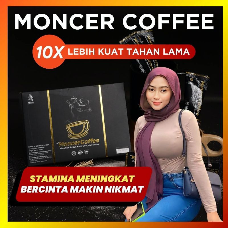 

KopiMoceerr Coffee Original Kopi Stamina Pria Kuat Tahan Lama Penambah Gairah BPOM 1 Box 8 Sachet