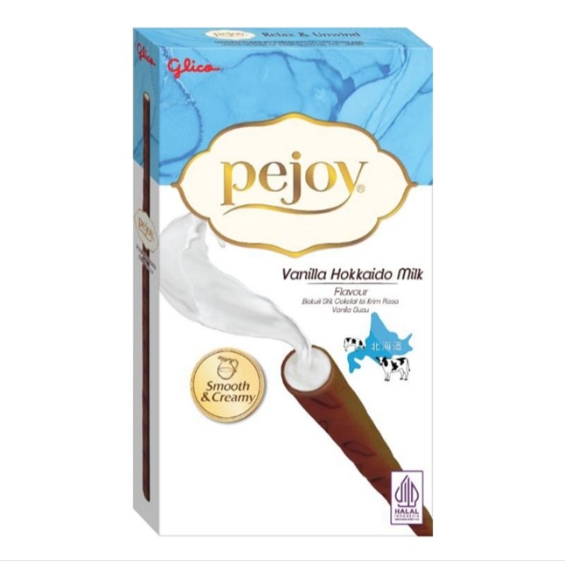 

Glico pejoy biskuit stick rasa vanilla milk Hokkaido 30 gram