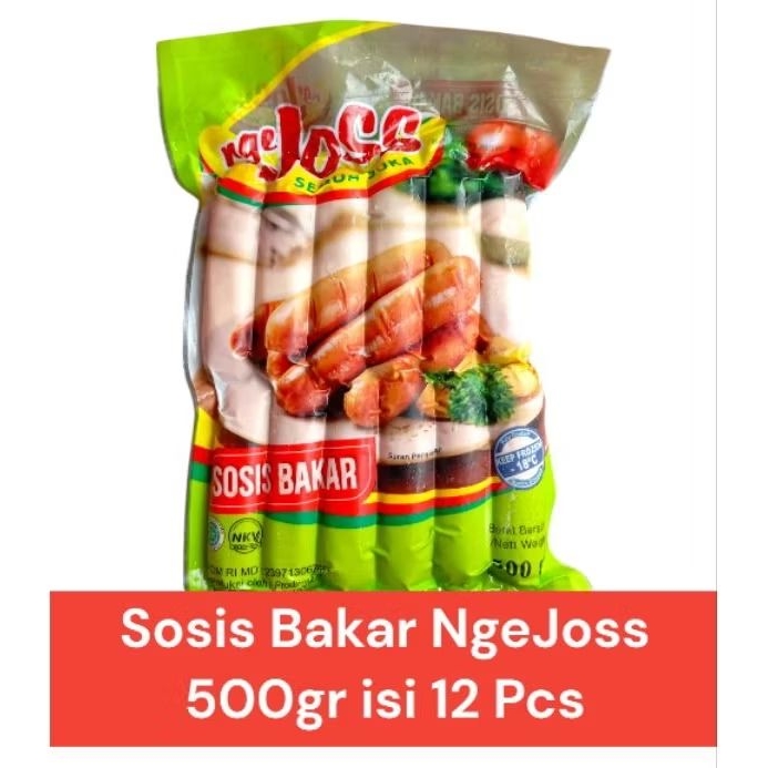 

Sosis Bakar NgeJoss 500gr Isi 12 Pcs