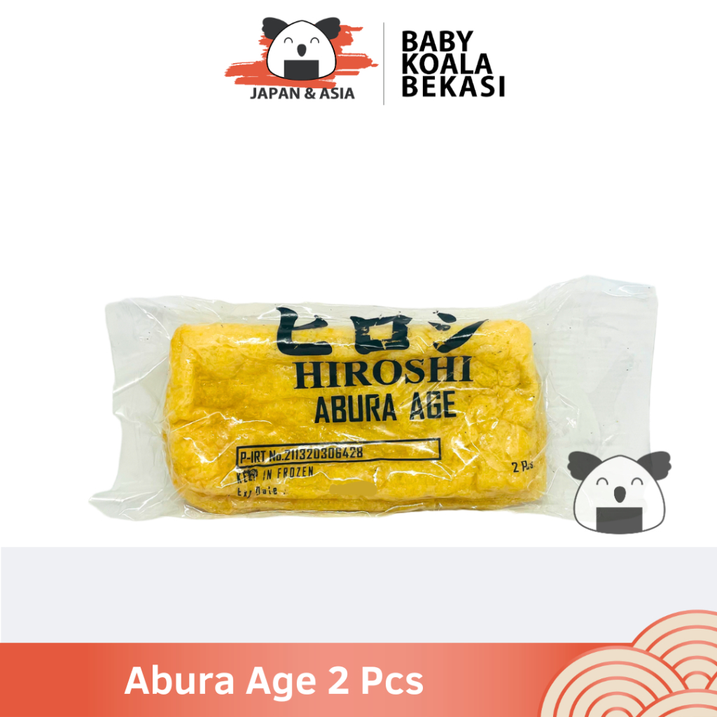 

ABURAGE Tahu Goreng Jepang 2 pcs | Japan Fry Tofu for Miso Soup Udon Ramen | Abura Age - BKB