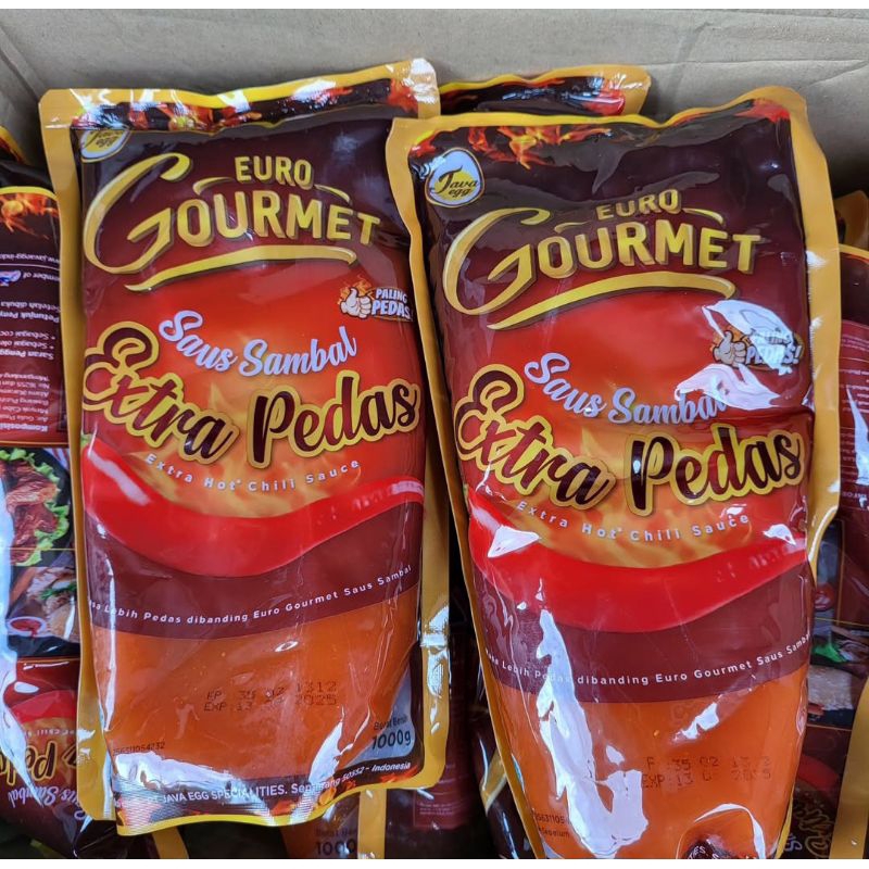 

Saos Sambal Exstra Pedas Euro Gourmet 1 KG