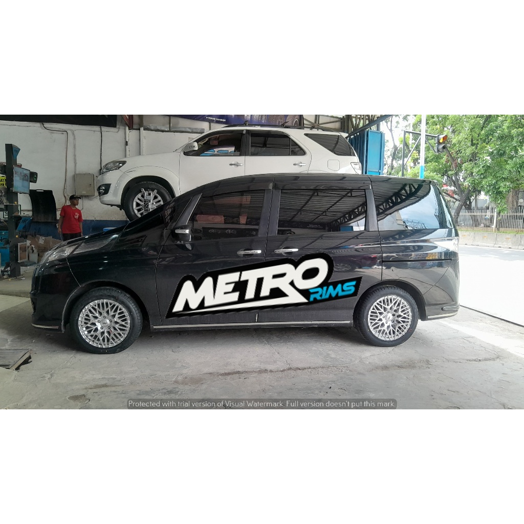PAKET VELG PLUS BAN UNTUK MOBIL BIANTE DLL VELG HSR BENAWA RING 17 PLUS BAN ACCELERA 215 55 R17