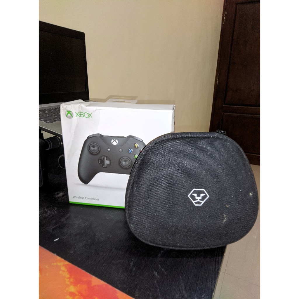 Xbox One S Wireless Controller Black (Second) | Kontroler Nirkabel Xbox One S Hitam (Bekas)