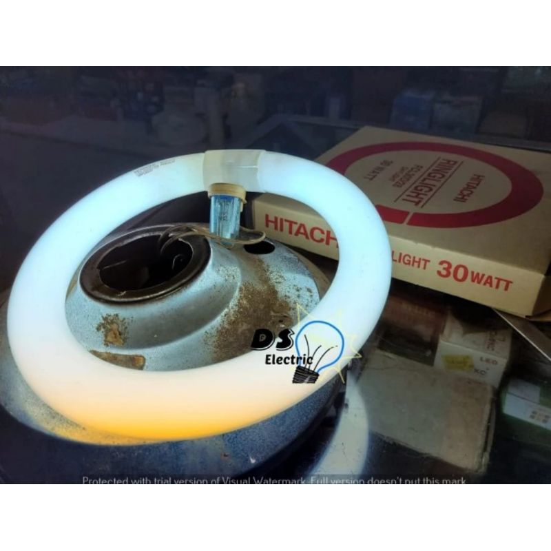 HITACHI Lampu TL Ring Bulat 30W / TLE 30 Watt Ringlight Daylight Hitachi