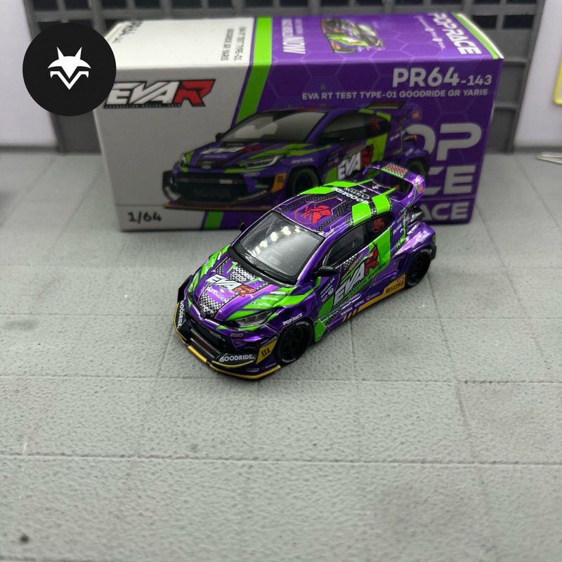 POP RACE 1:64 GR Yaris Evangelion