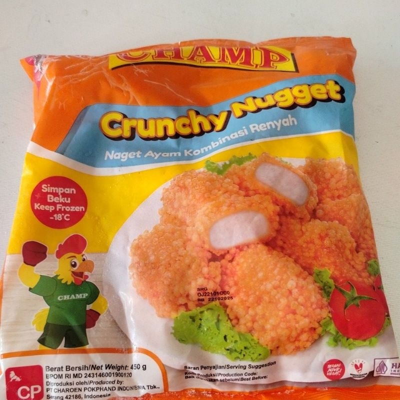 

Champ Crunchy Nugget 225 gr