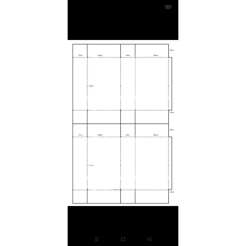 

pisaupond kertas artcarton custom ukuran 10x4,5x16cm