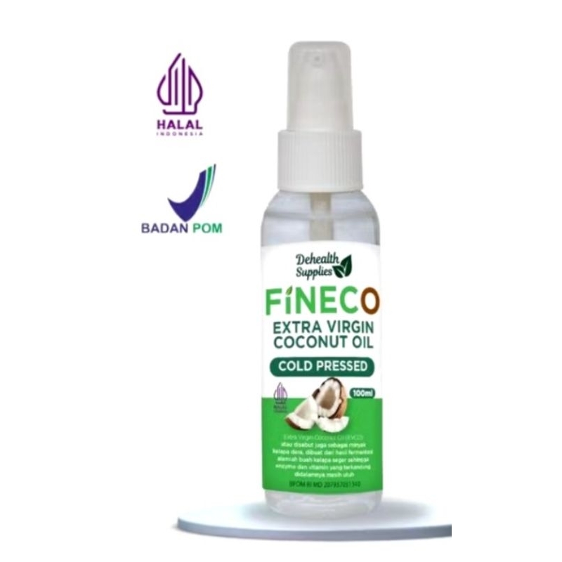 

FINECO EKSTRA VIRGIN COCONUT OIL - 100ml - DEHEALTY SUPPLIES