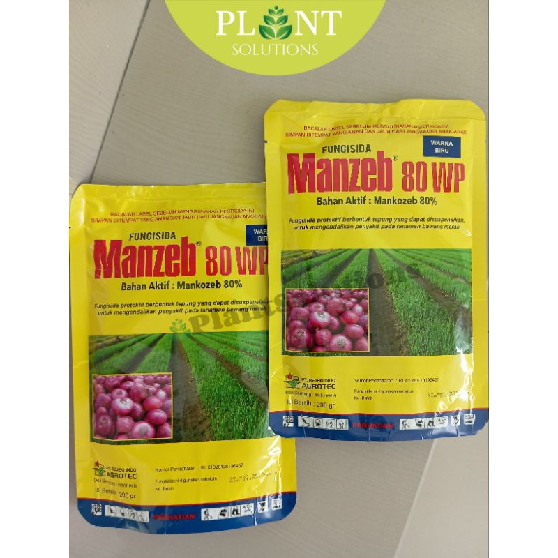 Fungisida Manzeb biru 80wp 200GR Mengendalikan Berbagai Hama
