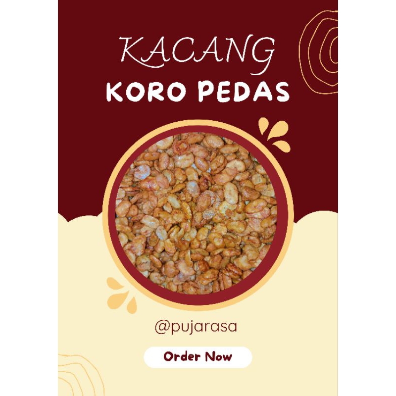 

KACANG KORO PEDAS 250g