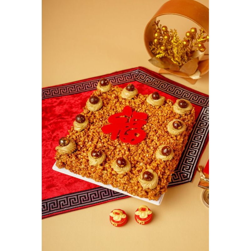 

MOCCA NOUGAT CAKE - Hampers Imlek - Chinese New Year Hampers - Hampers Sinchia