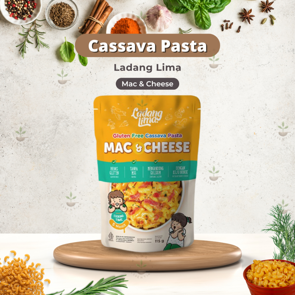 

Ladang Lima Cassava Pasta Mac & Cheese