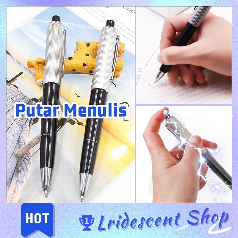 Pulpen Mainan Alat Prank Pen Shock Alat Prank -Pulpen Setrum Kejut Pen Electric Shocking Caliber Mea