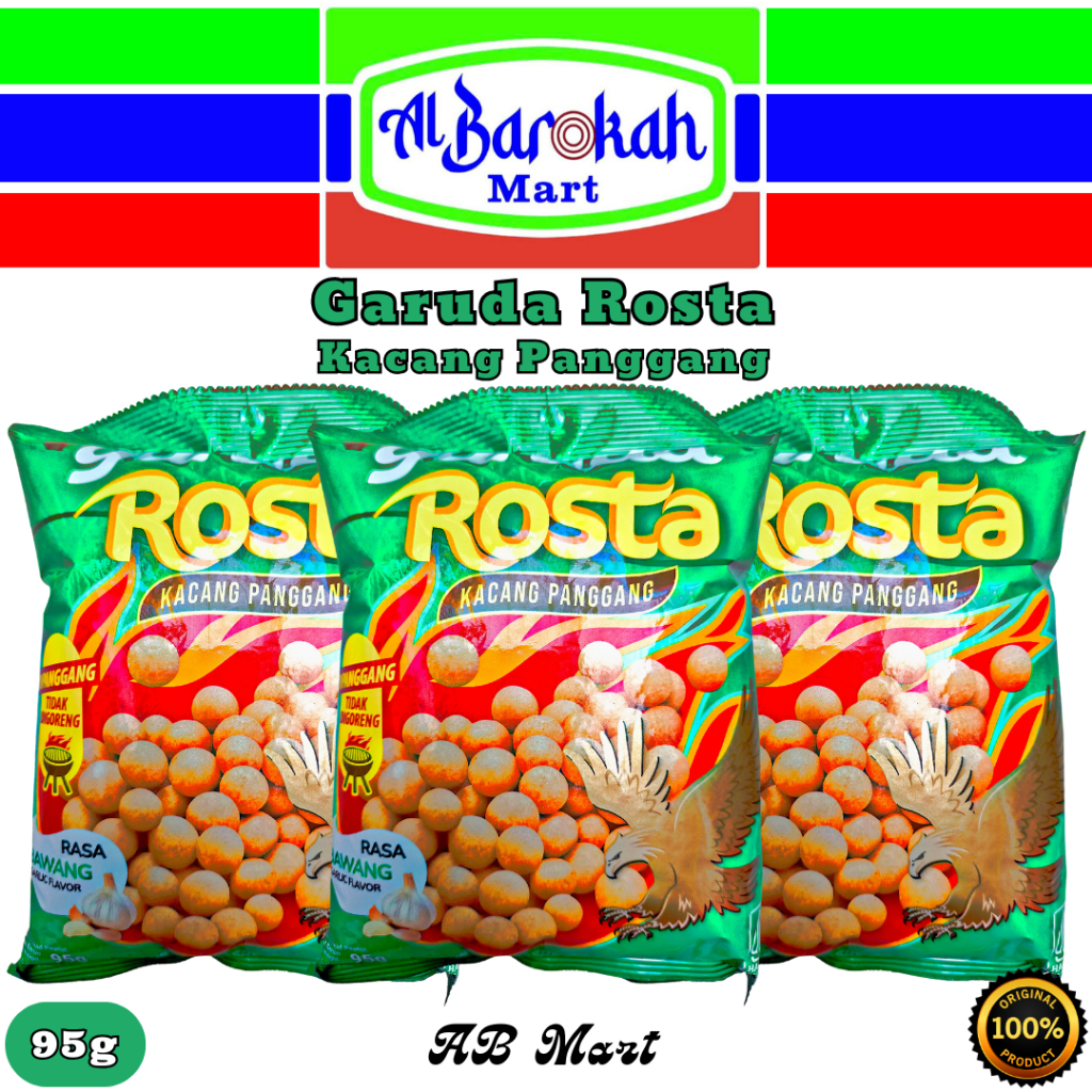 

Garuda Rosta Kacang Panggang Bawang 95g