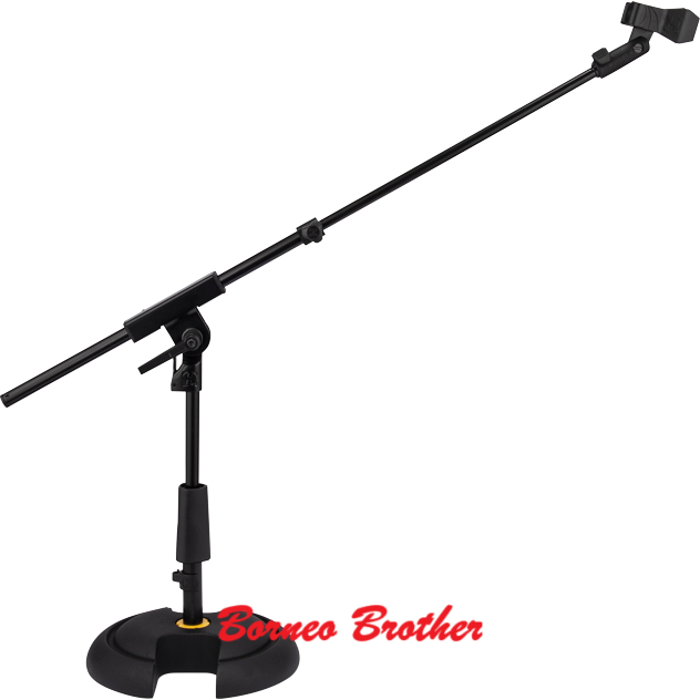 Stand Mic Hercules MS120B PRO Original Stand Mic Pendek
