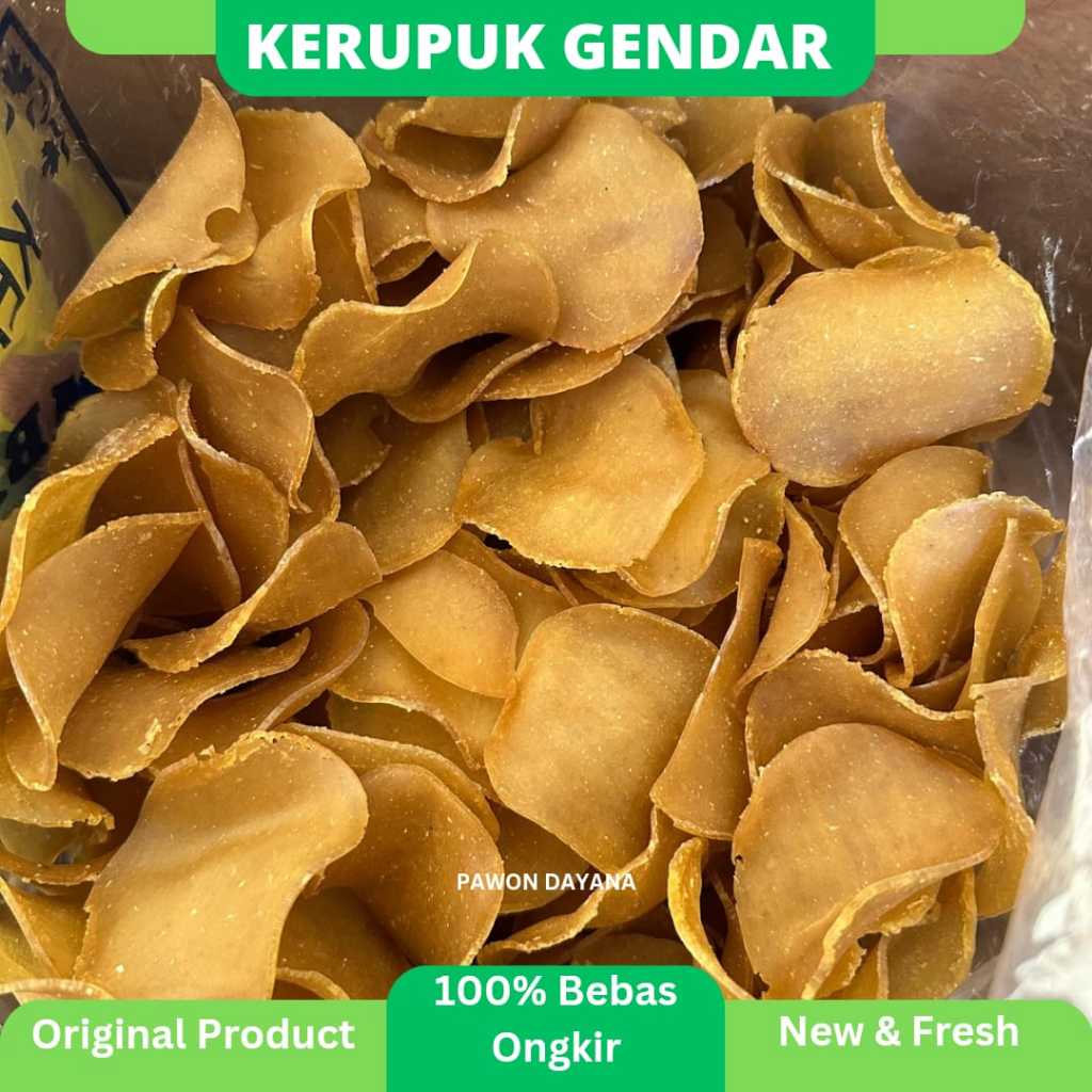 

Kerupuk Gendar Coklat Mentah / Kerupuk Gendar Bulat Mentah / Kerupuk Gendar Bawang Mentah