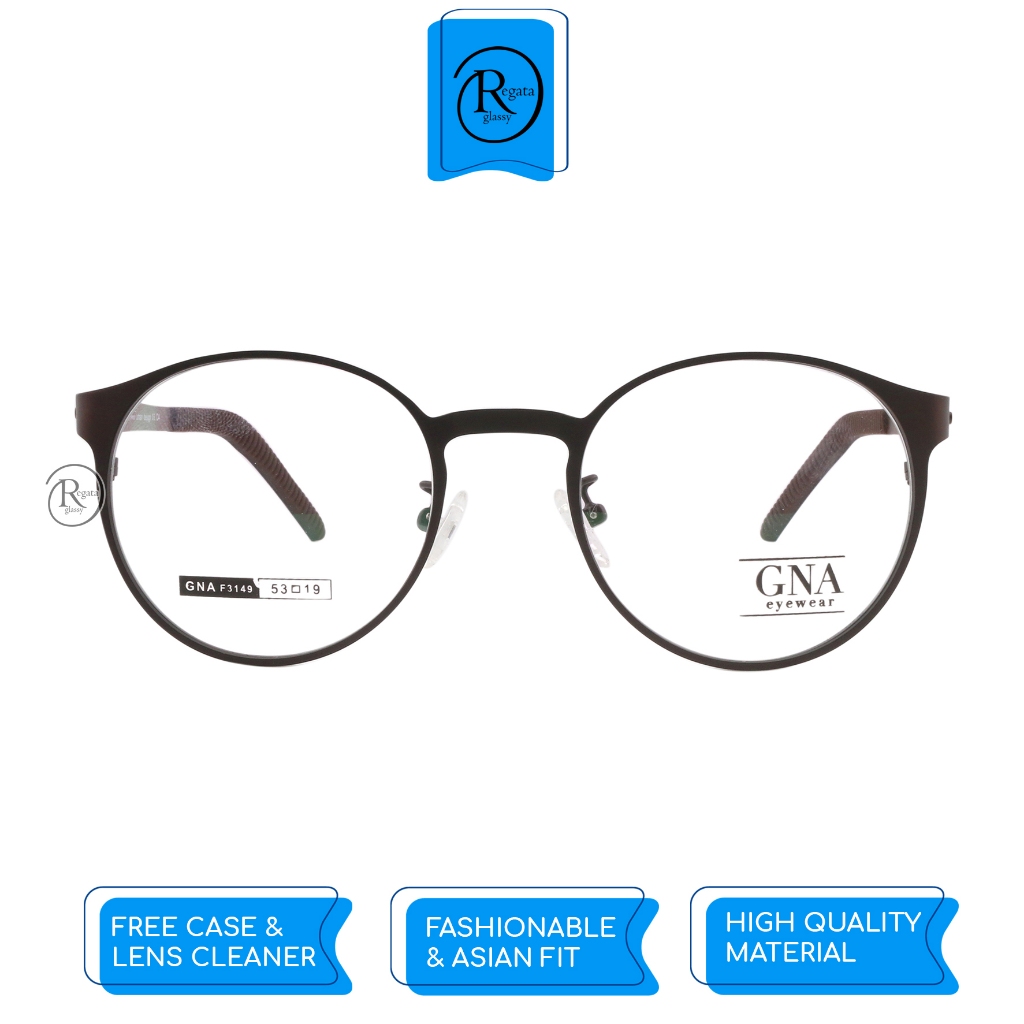 GNA Eyewear /  GNA F-3149 / Frame Kacamata GNA Eyewear ORIGINAL
