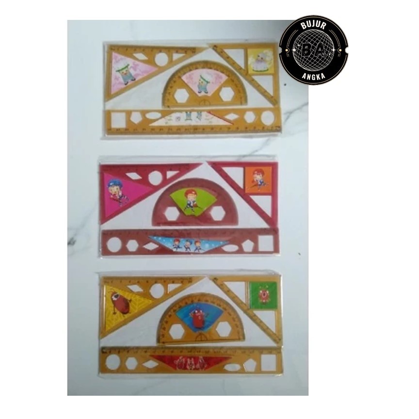 

(PER PCS) PENGGARISAN / PENGGARIS SET ISI 4 PENGGARIS / PENGGARIS MURAH