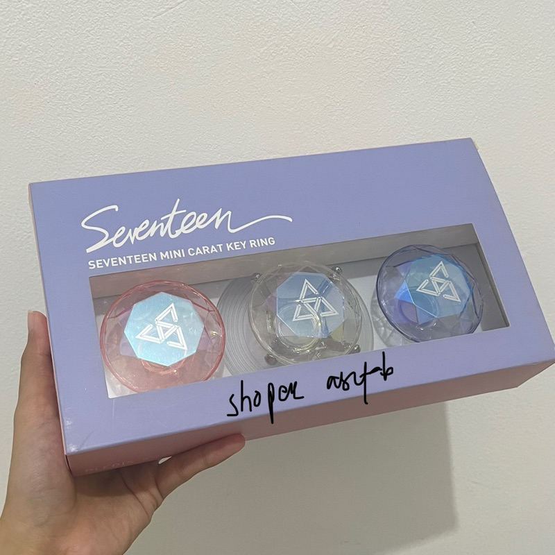 Carat Mini Keyring Caratbong Lightstick Seventeen SVT Diamond
