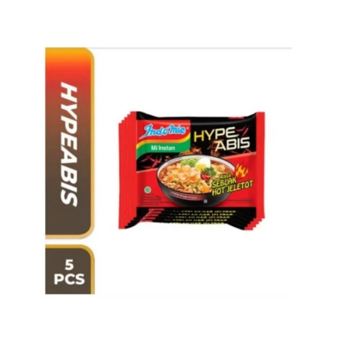 

Indomie Hype Abis Rasa Seblak Hot Jeletot - 5 Pcs