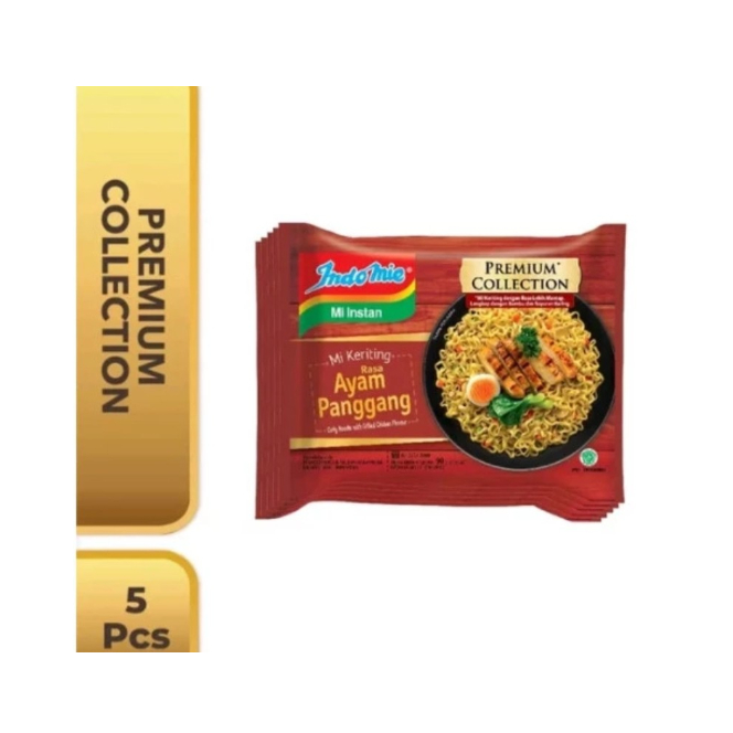 

Indomie Mie Kriting Rasa Ayam Panggang - 5 Pcs