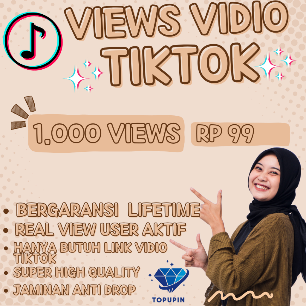Views Tiktok Trending Termurah View Tiktok Viral Termurah Proses Cepat Topupinaja.id
