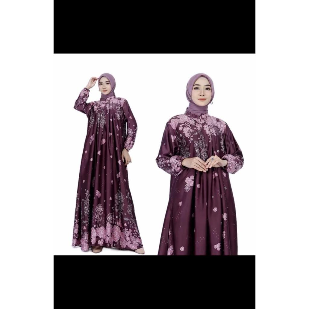 Gamis wanita dewasa terbaru 2025 elegan/Gamis wanita mewah/Gamis wanita kekinian terbaru 2022/Gamis 