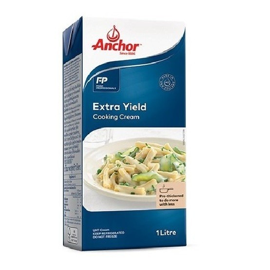 

cooking cream anchor extra yield 1000 1 liter