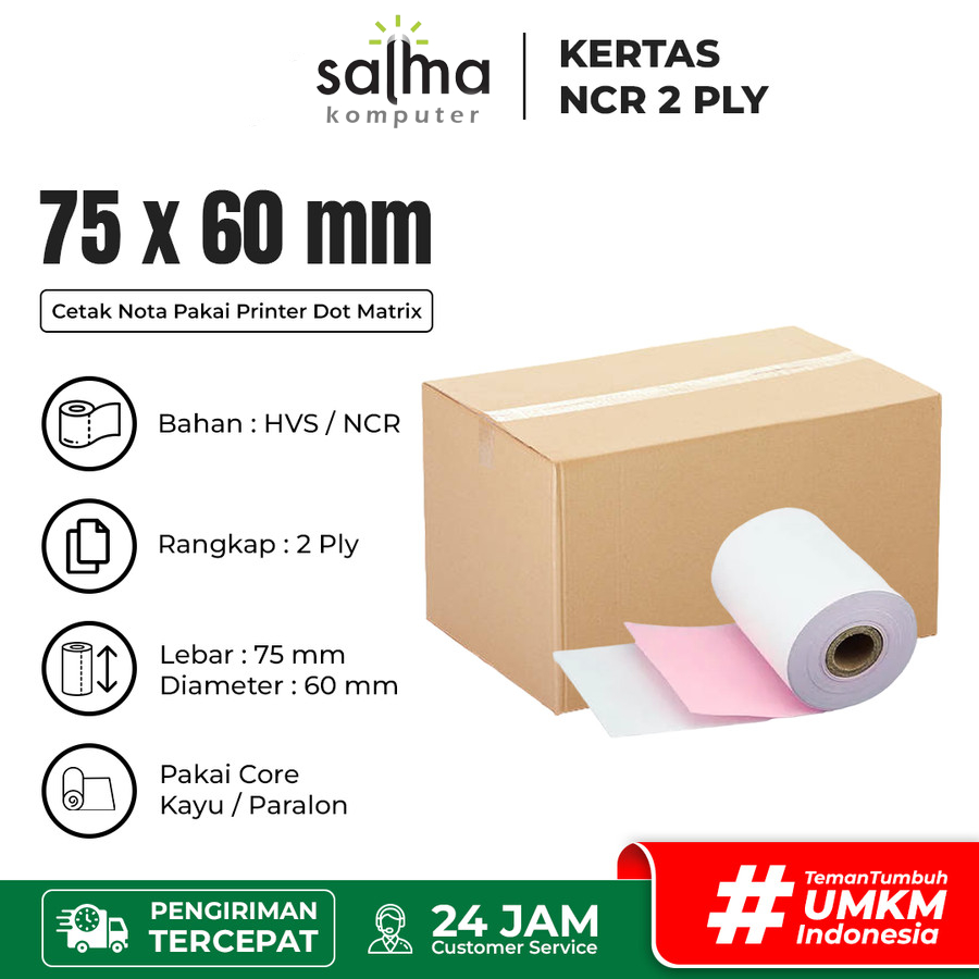 

Kertas Kasir 2play 1 Dus 75x60 (real produk 73x 52)