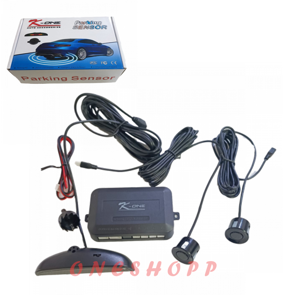 SENSOR PARKIR MOBIL SENSOR MUNDUR MOBIL 2 TITIK + DISPLAY