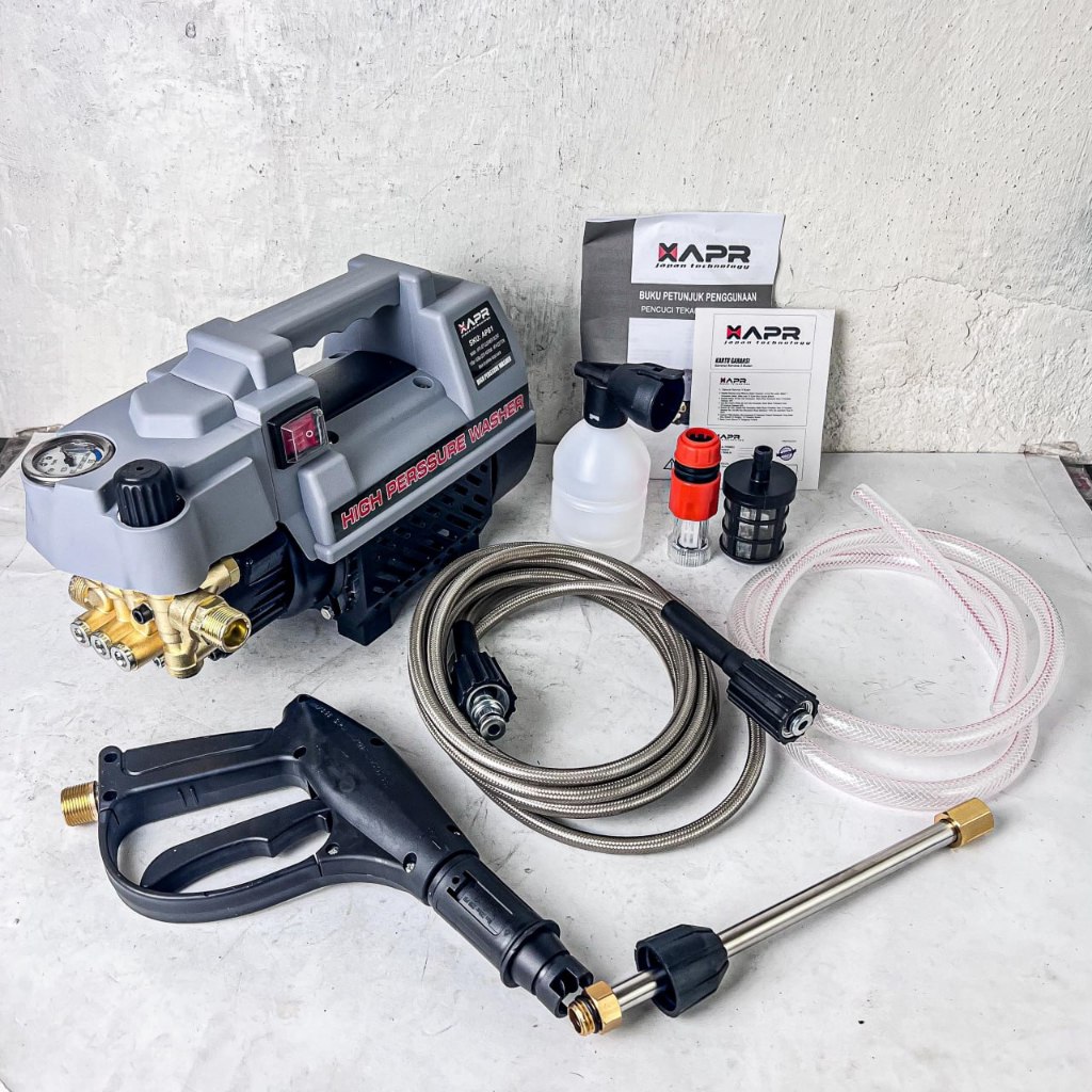 APR JAPAN JET CLEANER STEAM HIGH PRESSURE WASHER MESIN CUCI MOTOR MOBIL AC