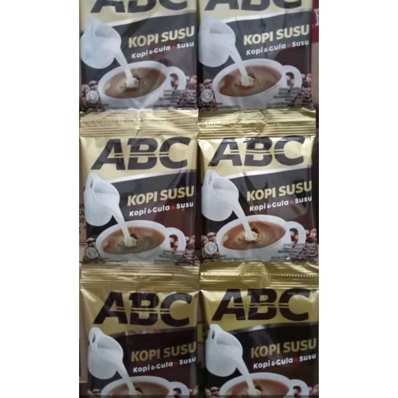 

Kopi ABC SUSU Isi 10pcs