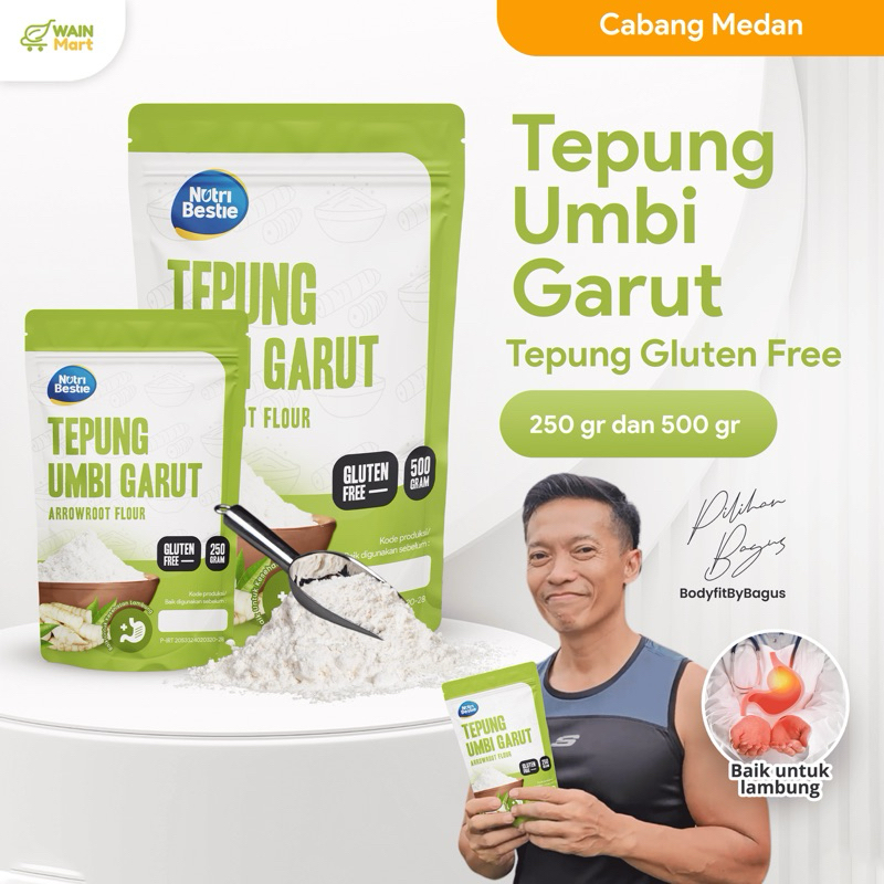 

Tepung Umbi Garut Kemasan Baru Solusi Atasi Nyeri Lambung Gerd Maag dan Perut Kembung